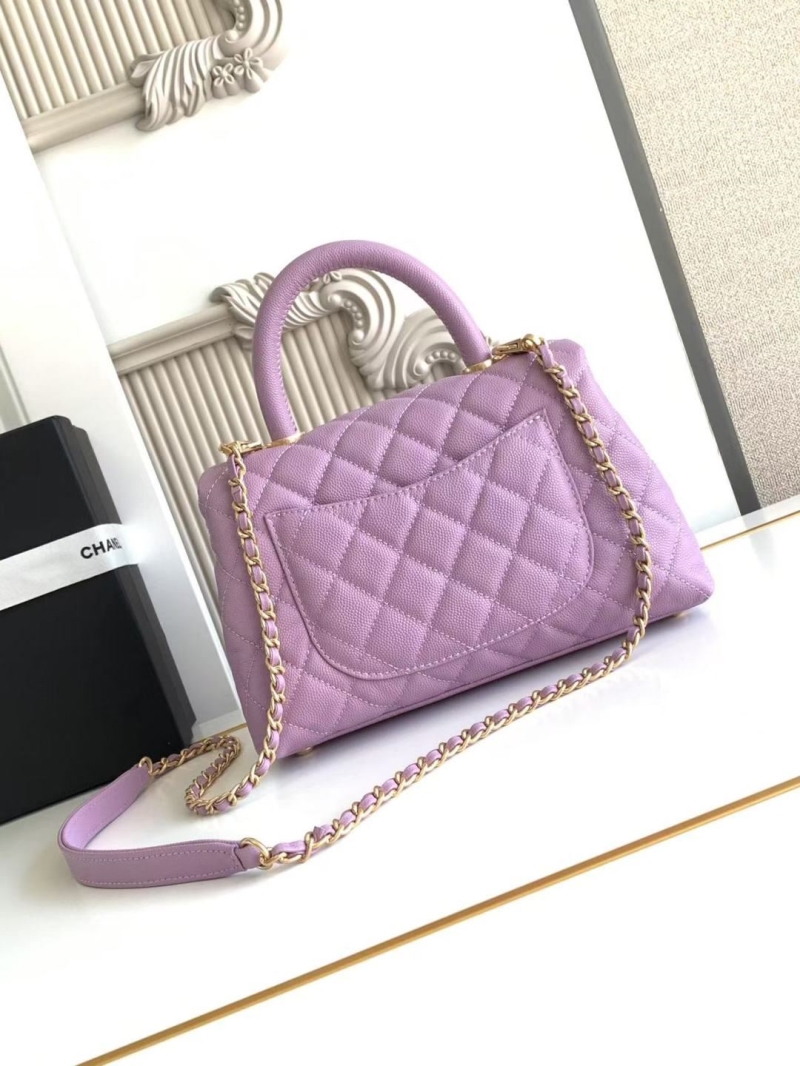 Ch**el top handle bags